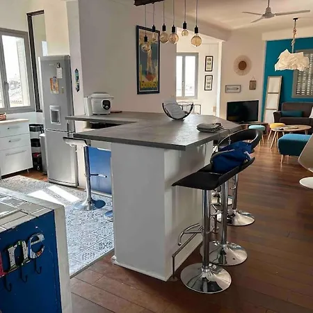 Loft 80m2 Dernier Etage A 100m Plage, Centre, Port Apartment *